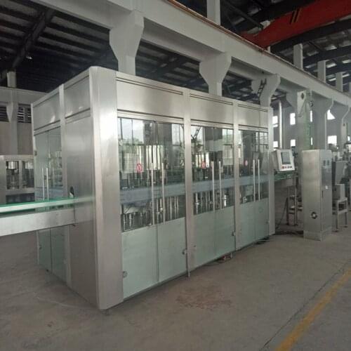 Filling drink production line water bottle filling capping and labeling machine