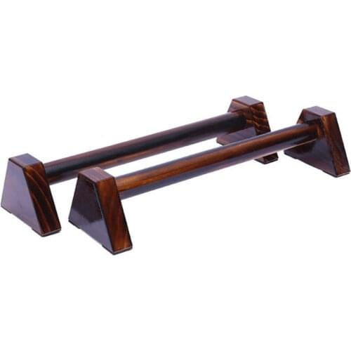 NEW-40CM Wooden Push Up Stands Handstand Bracket Balance Parallel Bar Body Building Fitness Equipments
