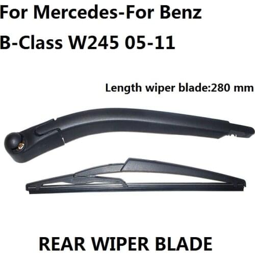 New Rear Wiper Arm And Blade For Mercedes B Class W245 2005 2006 2007 2008 2009 2010 2011 Windscreen Car Auto Accessories