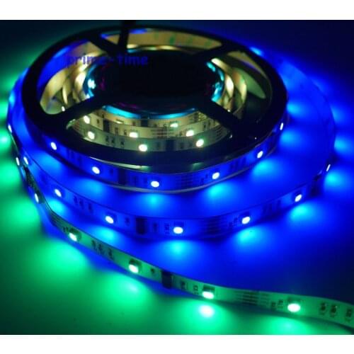 Wholesale 10x5m 6803 IC 5050 digital RGB Strip,30LED/m 150LED 12V Non-waterproof dream magic color Led Strip free shipping