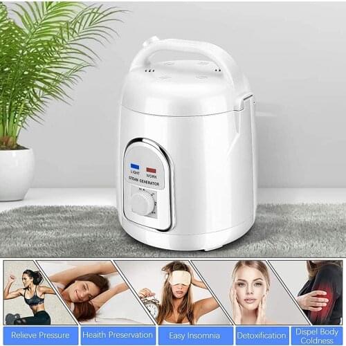 Steam Generator Steam Sauna Bath Machine 1.5L 110V Suit Home SPA Shower 900W Mechnical Steamer Sauna Accessories Heaters