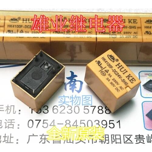 Relay HK4100F-DC24V-SHG 3A/250VAC30VDC 6PIN