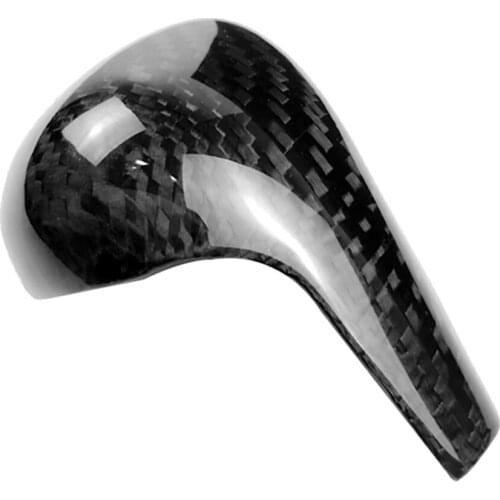 Carbon Fiber Tall Manual er Gear Knob for A6L/Q5/A5/A4L/Q7