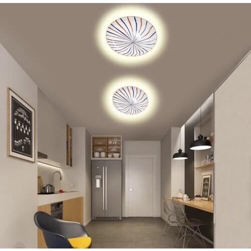 Modern style LED bedroom living room wall lamp balcony kitchen lighting hotel restaurant art modeling lamp