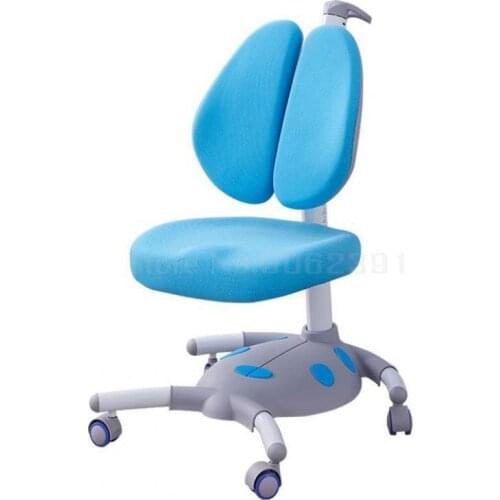 Childrens Study Chair Household Study Stool, Backrest Chair, Elementary School Students Sitting Posture Can Be Adjusted To Ele