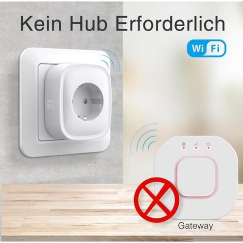 TREKSTOR M WiFi 10A Smart Plug Socket Tuya Remote Control Home Appliances Works with Alexa Google Home No Hub Required