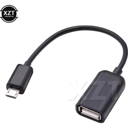 High Quality Micro USB OTG Cable Data Transfer Male Micro USB to Female USB Adapter For Samsung Android with OTG ADT518