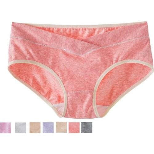 Yeebooter Cotton Pregnancy Underwear U-shaped Abdominal Lift Panty Low Waist Pregnancy Underpant Intimates Seamless Panties