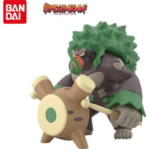 Bandai Limited Version Pokemon SCALE WORLD Modeling Series Anime Figures Rillaboom Collections Action Figure Model Toys
