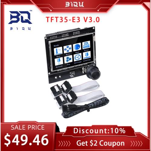 BIGTREETECH TFT35 E3 V3.0 Touch Screen Support WIFI Module SD Card USB Printing 12864 LCD Display For SKR V1.3 Ender3 3d Printer