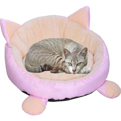 Breathable Detachable Dog Bed Cat Shape Pet Lounger Cushion For Small Medium Large Dogs Cat Winter Dog Kennel Puppy Mat Pet Bed