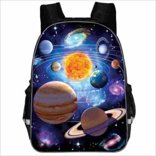 Galaxy Backpack Universe Space Solar For Teenagers Boys Girls Toddler Animal Kid School Book Bags Men Women Mochila Bolsa