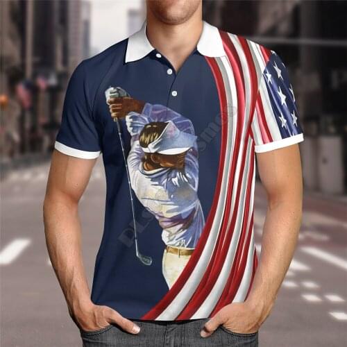 Hawaii Polo Shirt Golf 3D All over print Polo Shirt Men for Women Short Sleeve Summer T-shirt Drop Shipping 02