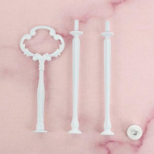 Cupcake Wedding Metal Fruit Small 3 Tier Tiered Hardware Cake Stand Handle And Fittings