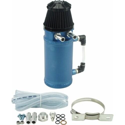 Oil Catch Tank Racing Oil Tank Oil Catch Can Polished Oil Reservoir Catch Can Tank With Breather Filter