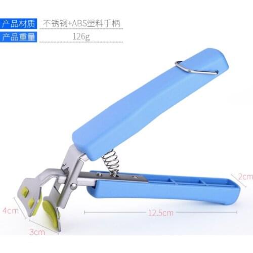 Multi-functional Kitchen Stainless Steel Bowl of Universal Anti Hot Clip To Creative Dish of Anti-slip Clip To Mention Bowl