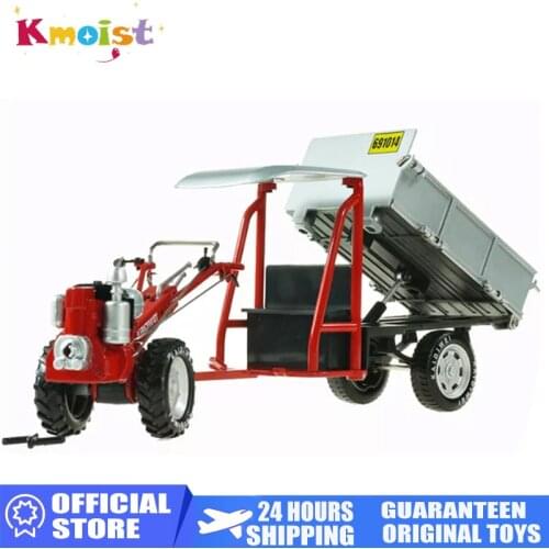 KAIDIWEI 1:16 Alloy Car Model Simulation Agriculture Walking Tractor Toy Gifts for Children Car Model Toys Kid Gift