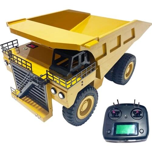 1/14 RC 793D Hydraulic Mining Truck Model Can Load 75KG Hydraulic Dump Truck Model Toy