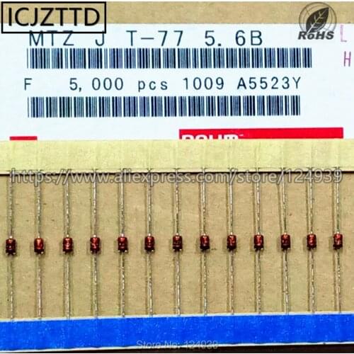 MTZ J T-72 MTZJ MTZJT-72 7.5B 7.5C 9.1B MTZJT-727.5B MTZJT-727.5C MTZJT-729.1B 7.5V 9.1V 500MW MSD DO-204AG DO-34 DO34