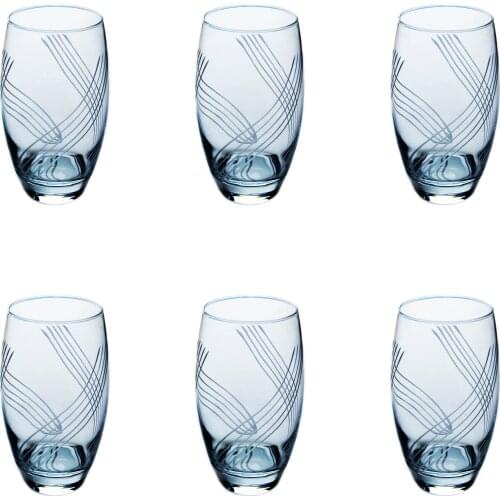 Pasabahce Flame 6 PCs Barel Water-Soft Drink Cup