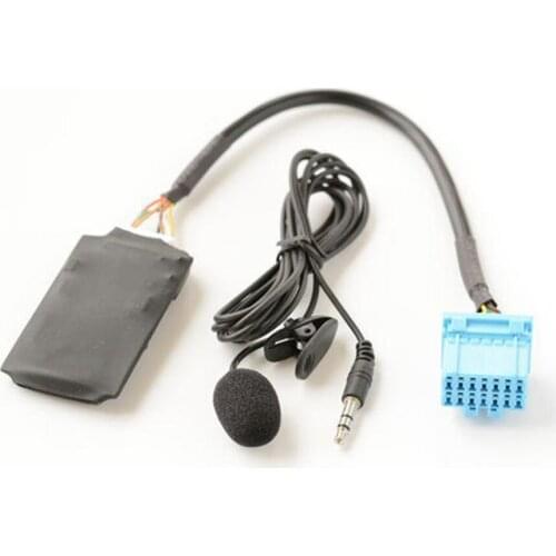 For Honda Accord Pilot Acura MDX TL CL Bluetooth Hands Free Plug and play Interface AUX Adapter Black Car 12V DC New Useful