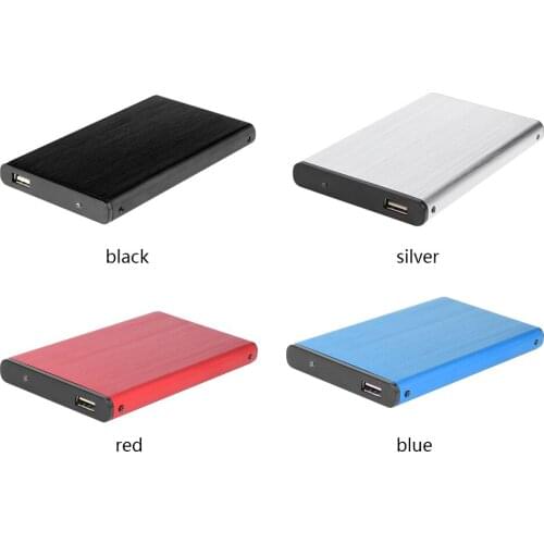 USB 2.0 Mobile Hard Disk Case 10TB 2.5 inch SATA HDD SSD External Enclosure for 2.5" HDD SSD Mobile Hard Disk Case Box