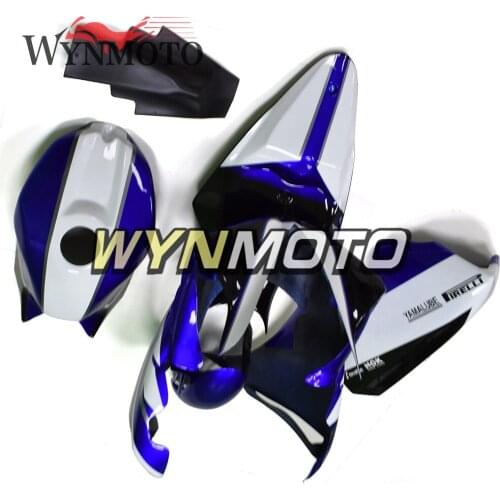 Full Fiberglass Racing Injection White Blue Black Motorcycle Fairings For Yamaha YZF R1 Year 09 10 11 Fairing Kit Body Frames