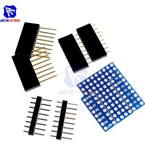 Diymore Breadboard Expansion Shield Pin Lithium Battery for WeMos D1 Mini Module Sensor