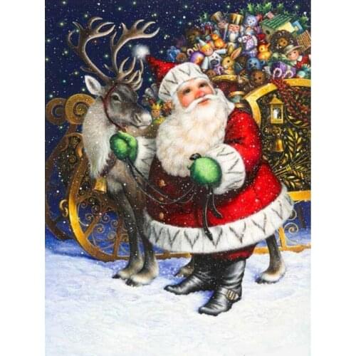 Crystal diamond painting,painting crystals,diy embroidery,santa,diamond embroidery christmas