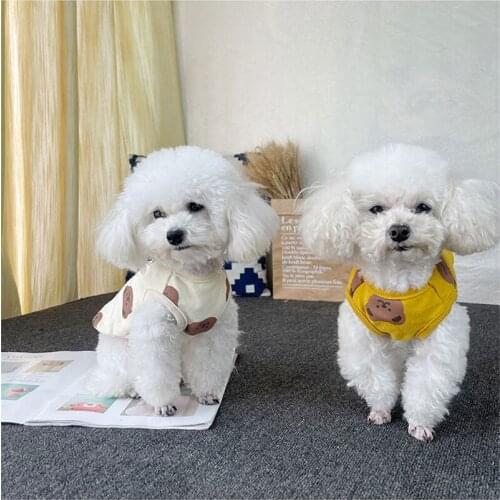 Cute Dog vest Puppy Clothes for Mini Dog Apparel French Bulldog poodle schnauzer pomeranian corgi Small Dog outfits Pet Clothes