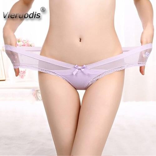 Sexy Transparent Panties Female Lace Underwear for Women Elastic Underpanties Plus Size Colorfast for Girl Ladies pregnant woman