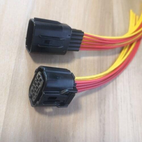 10 Pin/Way Male And Female Distance Sensor Connector Plug Wire Harness Pigtail For Toyota 6189-1134 6188-0696 90980-12380