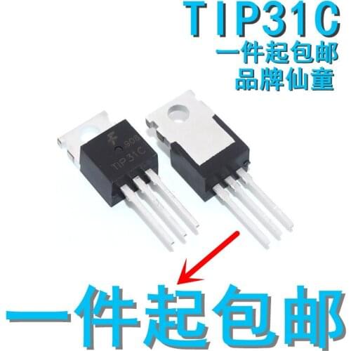 10PCS/LOT Tip31c TIP31 31C PN Power Transistor Direct Plug Package TO-220 New Spot Supply
