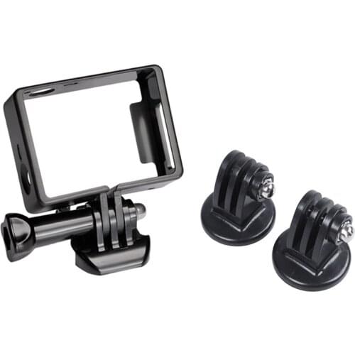 2Pcs Tripod Mount Adapter Black GoPro Hero 4 3 + 3 2 1 & 1 Set Camcorder Case for GoPro Hero 4/3 Black