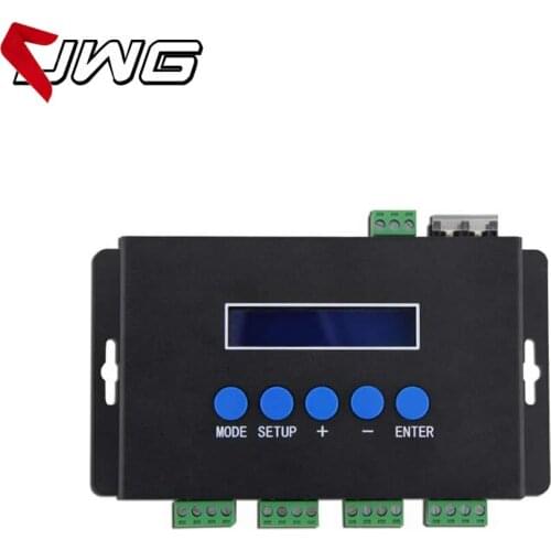 2811/2801/6803 5440 Pixels Flexible Support Various LED Driving IC Ethernet-SPI/DMX Pixel Light Controller For Large Project