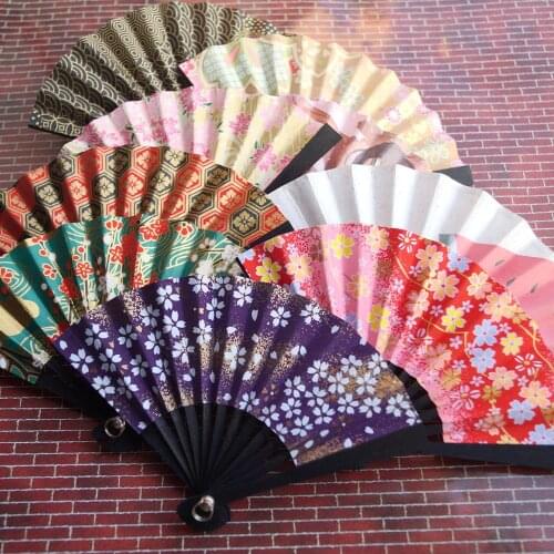 BJD Doll OOAK Floding Fan Japan Kimono Style 8CM For 1/4 17" 44CM Tall MSD DK DZ AOD DD VOLK S Free Shipping