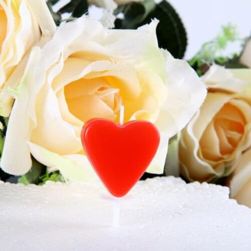 Large red love candle special offer birthday proposal digital alphabet creative cake decoration confession romantic