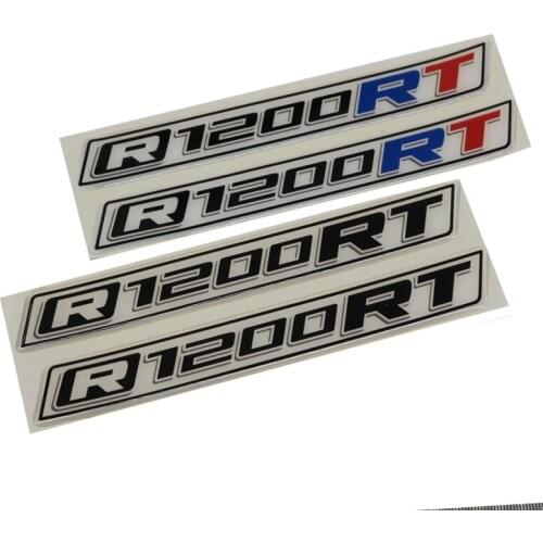 Emblem Badge Logo R 1200 RT For BMW R1200RT Tail Panniers Luggage Cases Trunk Knee Tank Pad Protector Fairing Fender Stickers