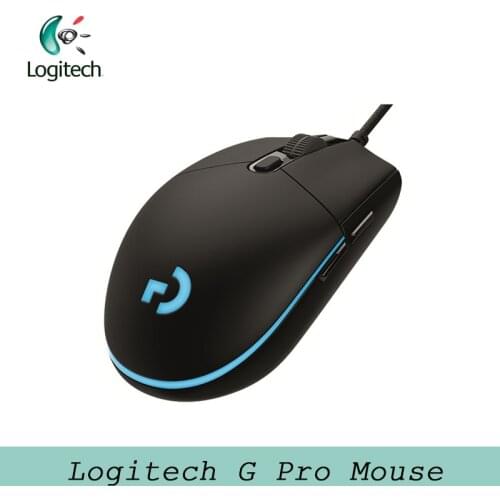 Logitech G Pro Gamer Gaming Mouse 12000dpi RGB Wired Mouse Official Genuine USB Gaming Mice for Windows 10/8/7