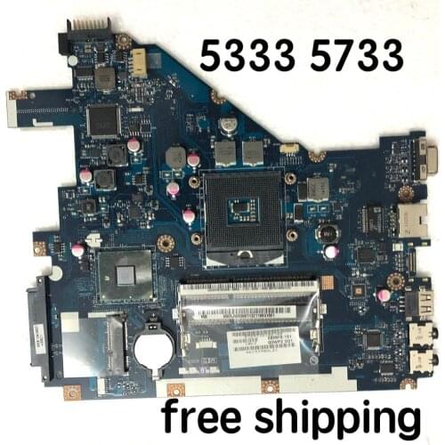 MBRJW02001 For ACER 5333 5733 Laptop motherboard PEW71 LA-6582P Mainboard 100%tested fully work