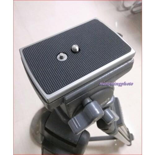 TH-650DV 1/4 Inch Mounting Screw Tripod Monopods Quick Release Plate For Camera DSLR Libec TH-650, VD-2200, NTP-650, QVD-2000