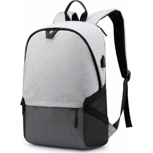 Men Fashion Laptop Backpack Business Travel Bag Waterproof USB Recharging Backpack Portable Notebook Bag colleage school bag