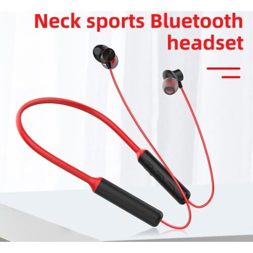 Wireless Headset New Style Hanging Neck Wireless Bluetooth Headset Subwoofer Stereo Cheap Gift In-ear Headphones Entertainment