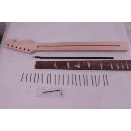 One electric guitar Neck New Solid wood 25.5'' 22 fret rose wood Fretboard 01120