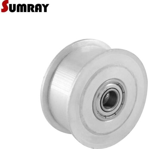 SUMRAY MXL 35T Idler Pulley 7/8/9mm Idler Tensioner Wheel 7/11mm Thoothed Pulley Wheel With Bearing For 3D Printer