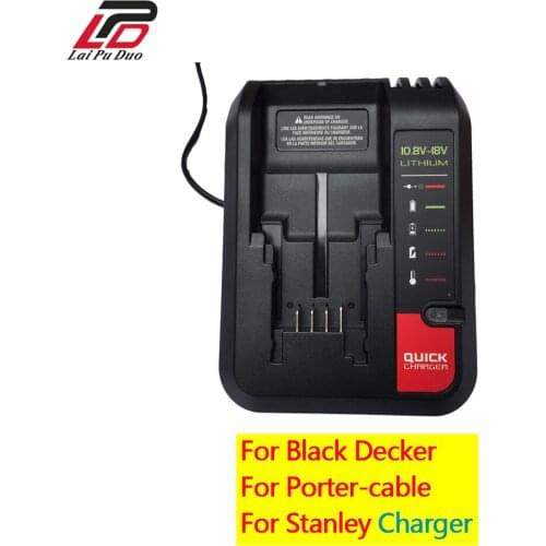 Replacement Battery Charger 10.8V-20V Li-ion Battery LB20 LBXR20 PCC692L For Black Decker For Porter-cable For Stanley