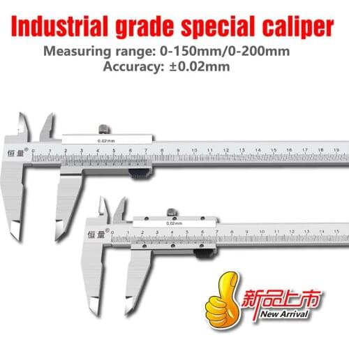 Precision Outer Diameter Vernier Caliper 0-150MM 0-200MM Measuring Tool Non-Standard Calipers Working Measuring Instrument