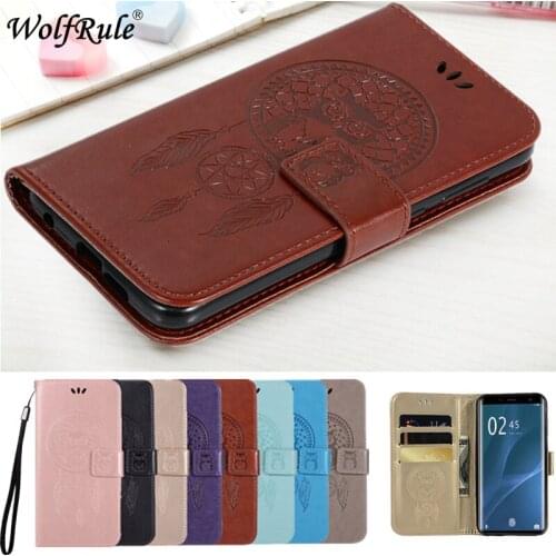 Wolfrule Cover For Sony Xperia XZ4 Case Owl Flip Wallet Leather Case For Sony Xperia XZ4 Luxury Phone Bag For Sony Xperia XZ4