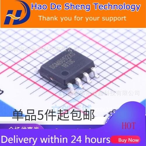 10PCS/LOT SGM8052XS SOP-8 250MHz Rail-to-rail Output CMOS Operational Amplifier New Original In Stock