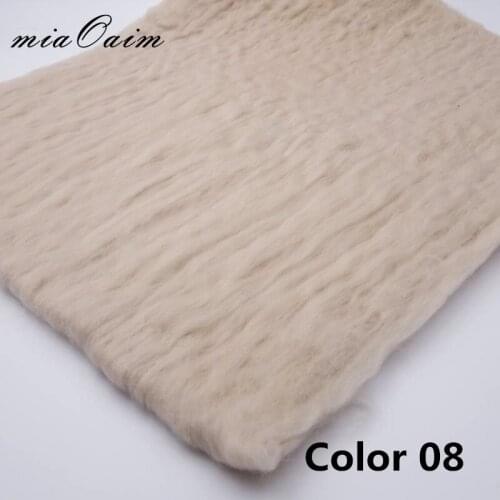 2Pcs in A Lot Fluffy Wool Felt Fleece Blanket Basket Filler Stuffer Layer Backdrop Newborn Photography Props Baby Shower Gift